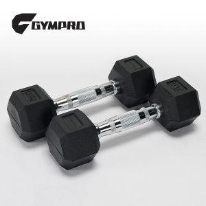 짐프로 육각고무아령 3kg 세트 이미지